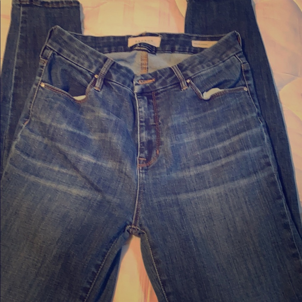 Gently worn jeans